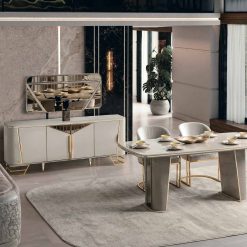 New Romance Beige Dining Set